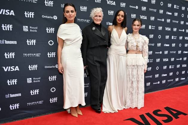 Toronto Wake Up Dead Man Screening Mila Kunis, Kerry Washington, Glenn Close, Cailee Spaeny attending the screening of the movie Wake Up Dead Man ahead of Toronto International Film Festival (TIFF) in Toronto, Canada on September 6, 2025. Photo by Julien Reynaud APS-Medias ABACAPRESS.COM Toronto Canada  Copyright: xReynaudxJulien APS-Medias ABACAx