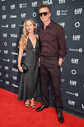 Toronto Wake Up Dead Man Screening Shauna Robertson, Edward Norton attending the screening of the movie Wake Up Dead Man ahead of Toronto International Film Festival (TIFF) in Toronto, Canada on September 6, 2025. Photo by Julien Reynaud APS-Medias ABACAPRESS.COM Toronto Canada  Copyright: xReynaudxJulien APS-Medias ABACAx