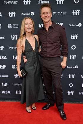 Toronto Wake Up Dead Man Screening Shauna Robertson, Edward Norton attending the screening of the movie Wake Up Dead Man ahead of Toronto International Film Festival (TIFF) in Toronto, Canada on September 6, 2025. Photo by Julien Reynaud APS-Medias ABACAPRESS.COM Toronto Canada  Copyright: xReynaudxJulien APS-Medias ABACAx