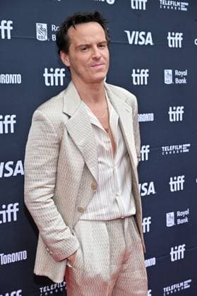 Toronto Wake Up Dead Man Screening Andrew Scott attending the screening of the movie Wake Up Dead Man ahead of Toronto International Film Festival (TIFF) in Toronto, Canada on September 6, 2025. Photo by Julien Reynaud APS-Medias ABACAPRESS.COM Toronto Canada  Copyright: xReynaudxJulien APS-Medias ABACAx