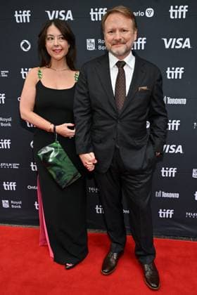 Toronto Wake Up Dead Man Screening Rian Johnson, Karina Longworth attending the screening of the movie Wake Up Dead Man ahead of Toronto International Film Festival (TIFF) in Toronto, Canada on September 6, 2025. Photo by Julien Reynaud APS-Medias ABACAPRESS.COM Toronto Canada  Copyright: xReynaudxJulien APS-Medias ABACAx