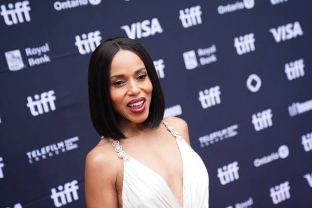 2025 Toronto International Film Festival - Wake Up Dead Man: A Knives Out Mystery TORONTO, CANADA - SEPTEMBER 6 : Kerry Washington attends the premiere of ‘Wake Up Dead Man: A Knives Out Mystery’ during the 2025 Toronto International Film Festival at Princess of Wales Theatre in Toronto, Ontario, Canada on September 6, 2025. Mert Alper Dervis Anadolu Ontario Canada. Editorial use only. Please get in touch for any other usage.  Copyright: x2025xAnadoluxMertxAlperxDervisx