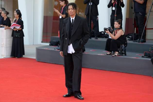 Closing ceremony red carpet in Venice Lido, Italy - 06 Sep 2025 Lala &Ce attends the closing ceremony red carpet of 82nd Venice Film Festival in Venice Lido at Palazzo del Cinema. Venice Lido Italy Copyright: xMarioxCartellix xSOPAxImagesx _DSC7812