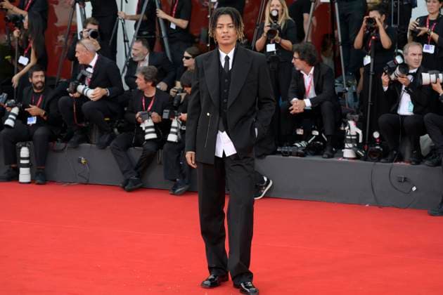 Closing ceremony red carpet in Venice Lido, Italy - 06 Sep 2025 Lala &Ce attends the closing ceremony red carpet of 82nd Venice Film Festival in Venice Lido at Palazzo del Cinema. Venice Lido Italy Copyright: xMarioxCartellix xSOPAxImagesx _DSC7817