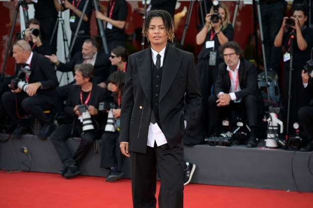 Closing ceremony red carpet in Venice Lido, Italy - 06 Sep 2025 Lala &Ce attends the closing ceremony red carpet of 82nd Venice Film Festival in Venice Lido at Palazzo del Cinema. Venice Lido Italy Copyright: xMarioxCartellix xSOPAxImagesx _DSC7821