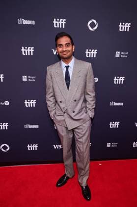 September 6, 2025, Toronto, On, Canada: Director and actor Aziz Ansari is photographed on the red carpet for the film Good Fortune during the Toronto International Film Festival in Toronto, on Saturday, Sept. 6, 2025. Toronto Canada  - ZUMAc35_ 20250906_zaf_c35_177 Copyright: xSammyxKoganx