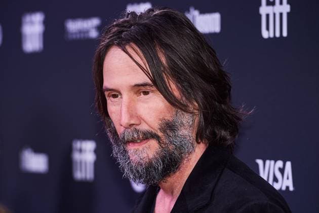 September 6, 2025, Toronto, On, Canada: Actor Keanu Reeves is photographed on the red carpet for the film Good Fortune during the Toronto International Film Festival in Toronto, on Saturday, Sept. 6, 2025. Toronto Canada  - ZUMAc35_ 20250906_zaf_c35_180 Copyright: xSammyxKoganx