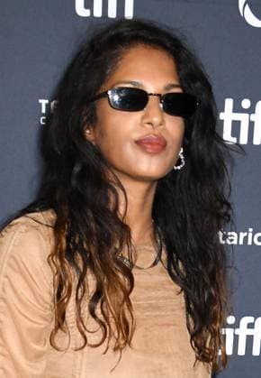 TORONTO, CA - SEPTEMBER 6: M.I.A. at the 50th Toronto International Film Festival presentation of Sacrifice on September 6, 2025 at The Princess Of Wales Theatre in Toronto, Canada. Copyright: xMediaPunchx