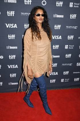 TORONTO, CA - SEPTEMBER 6: M.I.A. at the 50th Toronto International Film Festival presentation of Sacrifice on September 6, 2025 at The Princess Of Wales Theatre in Toronto, Canada. Copyright: xMediaPunchx