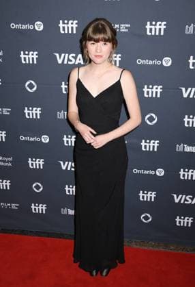 TORONTO, CA - SEPTEMBER 6: Jade Croot at the 50th Toronto International Film Festival presentation of Sacrifice on September 6, 2025 at The Princess Of Wales Theatre in Toronto, Canada. Copyright: xMediaPunchx