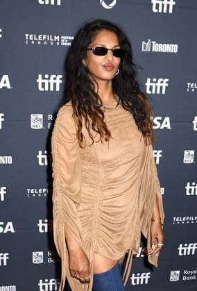TORONTO, CA - SEPTEMBER 6: M.I.A. at the 50th Toronto International Film Festival presentation of Sacrifice on September 6, 2025 at The Princess Of Wales Theatre in Toronto, Canada. Copyright: xMediaPunchx