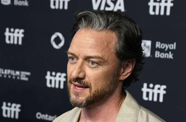TORONTO, CA - SEPTEMBER 6: James McAvoy at the 50th Toronto International Film Festival presentation of California Schemin™ on September 6, 2025 at TiFF Lightbox in Toronto, Canada. Copyright: xMediaPunchx