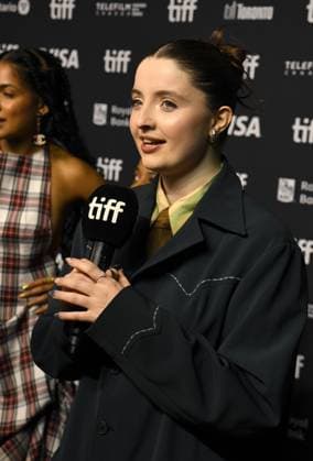 TORONTO, CA - SEPTEMBER 6: Lucy Halliday at the 50th Toronto International Film Festival presentation of California Schemin™ on September 6, 2025 at TiFF Lightbox in Toronto, Canada. Copyright: xMediaPunchx