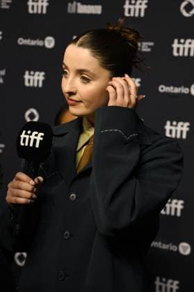 TORONTO, CA - SEPTEMBER 6: Lucy Halliday at the 50th Toronto International Film Festival presentation of California Schemin™ on September 6, 2025 at TiFF Lightbox in Toronto, Canada. Copyright: xMediaPunchx