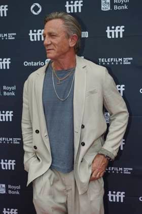 2025 Toronto International Film Festival - Wake Up Dead Man: A Knives Out Mystery Premiere Daniel Craig attends the red carpet for the ˜Wake Up Dead Man: A Knives Out Mystery™ premiere during the 2025 Toronto International Film Festival at Princess of Wales Theatre. on September 6, 2025 in Toronto, Canada. (Photo by Leonardo Ramirez Eyepix Group) Copyright: xLeonardoxRamirez xEyepixxGroupx LR_06092025_167805