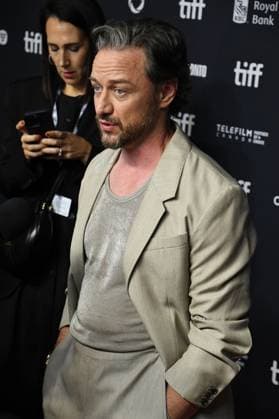 TORONTO, CA - SEPTEMBER 6: James McAvoy at the 50th Toronto International Film Festival presentation of California Schemin™ on September 6, 2025 at TiFF Lightbox in Toronto, Canada. Copyright: xMediaPunchx