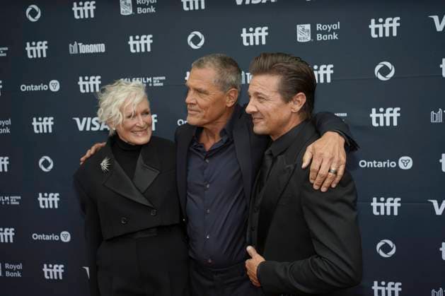 2025 Toronto International Film Festival - Wake Up Dead Man: A Knives Out Mystery Premiere (L-R) Glenn Close, Josh Brolin and Jeremy Renner, attend the red carpet for the ˜Wake Up Dead Man: A Knives Out Mystery™ premiere during the 2025 Toronto International Film Festival at Princess of Wales Theatre. on September 6, 2025 in Toronto, Canada. (Photo by Leonardo Ramirez Eyepix Group) Copyright: xLeonardoxRamirez xEyepixxGroupx LR_06092025_167838