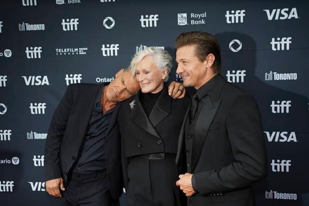 2025 Toronto International Film Festival - Wake Up Dead Man: A Knives Out Mystery Premiere (L-R) Glenn Close, Josh Brolin and Jeremy Renner, attend the red carpet for the ˜Wake Up Dead Man: A Knives Out Mystery™ premiere during the 2025 Toronto International Film Festival at Princess of Wales Theatre. on September 6, 2025 in Toronto, Canada. (Photo by Leonardo Ramirez Eyepix Group) Copyright: xLeonardoxRamirez xEyepixxGroupx LR_06092025_167841