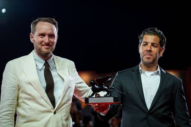 Closing Ceremony red carpet during the 82nd Venice International Film Festival in Venice, Italy on 06 September 2025. James A. Smith and Joe Beshenkovsky attends the 2025 Closing Ceremony red carpet during the 82nd Venice International Film Festival in Venice, Italy on 06 September 2025., Credit:Stefano Costantino TTL Avalon Italy, Venice  Copyright: xStefanoxCostantinoxTTLx xAvalonx 1034827690