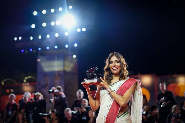 Closing Ceremony red carpet during the 82nd Venice International Film Festival in Venice, Italy on 06 September 2025. Anuparna Roy attends the 2025 Closing Ceremony red carpet during the 82nd Venice International Film Festival in Venice, Italy on 06 September 2025., Credit:Stefano Costantino TTL Avalon Italy, Venice  Copyright: xStefanoxCostantinoxTTLx xAvalonx 1034827751