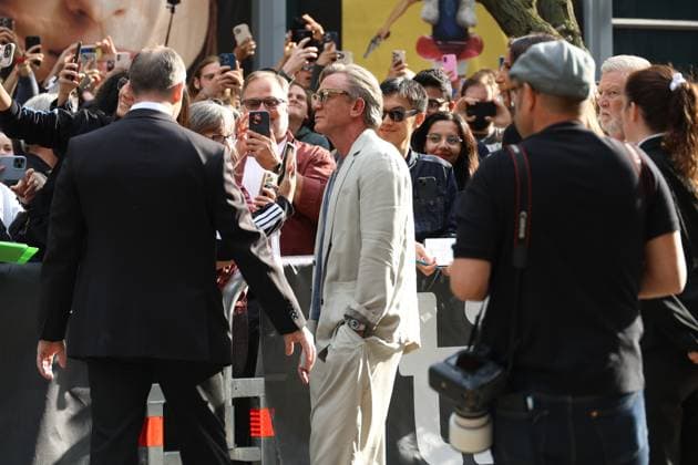 50eme Festival du Film de Toronto 06 Septembre 2025 50th Toronto International Film Festival Red carpet of the film Wake up dead man a knives out mystery Daniel Craig 448402 2025 09 06 Toronto Canada  Copyright: xIsabellexVautierx xStarfacex STAR_448402_083
