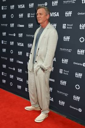 50eme Festival du Film de Toronto 06 Septembre 2025 50th Toronto International Film Festival Red carpet of the film Wake up dead man a knives out mystery Daniel Craig 448402 2025 09 06 Toronto Canada  Copyright: xIsabellexVautierx xStarfacex STAR_448402_086