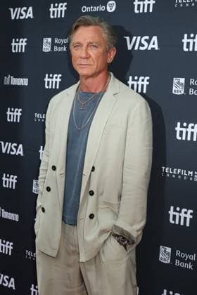 50eme Festival du Film de Toronto 06 Septembre 2025 50th Toronto International Film Festival Red carpet of the film Wake up dead man a knives out mystery Daniel Craig 448402 2025 09 06 Toronto Canada  Copyright: xIsabellexVautierx xStarfacex STAR_448402_087