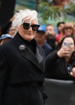 50eme Festival du Film de Toronto 06 Septembre 2025 50th Toronto International Film Festival Red carpet of the film Wake up dead man a knives out mystery Glenn Close 448402 2025 09 06 Toronto Canada  Copyright: xIsabellexVautierx xStarfacex STAR_448402_150