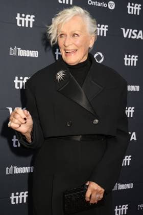 50eme Festival du Film de Toronto 06 Septembre 2025 50th Toronto International Film Festival Red carpet of the film Wake up dead man a knives out mystery Glenn Close 448402 2025 09 06 Toronto Canada  Copyright: xIsabellexVautierx xStarfacex STAR_448402_163
