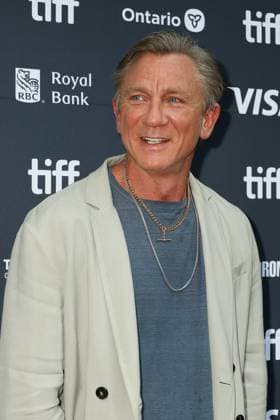 50eme Festival du Film de Toronto 06 Septembre 2025 50th Toronto International Film Festival Red carpet of the film Wake up dead man a knives out mystery Daniel Craig 448402 2025 09 06 Toronto Canada  Copyright: xIsabellexVautierx xStarfacex STAR_448402_195