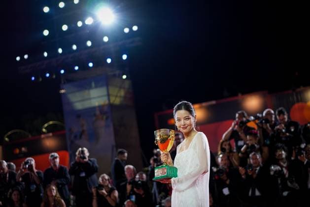 Closing Ceremony red carpet during the 82nd Venice International Film Festival in Venice, Italy on 06 September 2025. Xin Zhilei attends the 2025 Closing Ceremony red carpet during the 82nd Venice International Film Festival in Venice, Italy on 06 September 2025., Credit:Stefano Costantino TTL Avalon Italy, Venice  Copyright: xStefanoxCostantinoxTTLx xAvalonx 1034827983