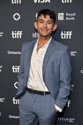 Toronto At The Place Of Ghosts Screening Blake Miranda attending the screening of the movie Sk+te kmujue katik (At the Place of Ghosts) ahead of Toronto International Film Festival (TIFF) in Toronto, Canada on September 6, 2025. Photo by Julien Reynaud APS-Medias ABACAPRESS.COM Toronto Canada  Copyright: xReynaudxJulien APS-Medias ABACAx
