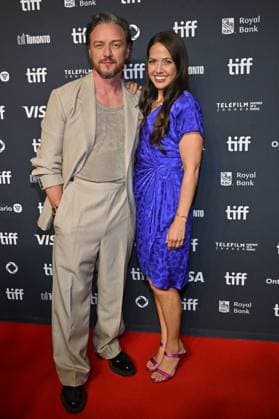 Toronto California Schemin Screening James McAvoy, Lisa Liberati attending the screening of the movie California Schemin ahead of Toronto International Film Festival (TIFF) in Toronto, Canada on September 6, 2025. Photo by Julien Reynaud APS-Medias ABACAPRESS.COM Toronto Canada  Copyright: xReynaudxJulien APS-Medias ABACAx
