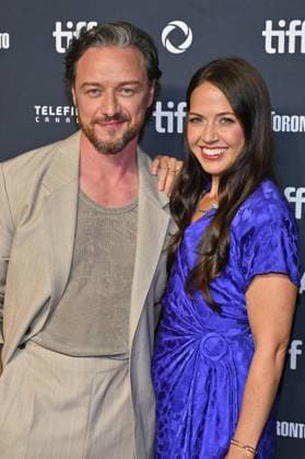 Toronto California Schemin Screening James McAvoy, Lisa Liberati attending the screening of the movie California Schemin ahead of Toronto International Film Festival (TIFF) in Toronto, Canada on September 6, 2025. Photo by Julien Reynaud APS-Medias ABACAPRESS.COM Toronto Canada  Copyright: xReynaudxJulien APS-Medias ABACAx