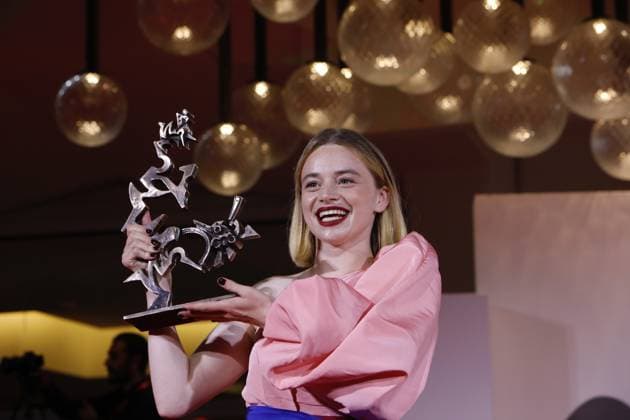 Award Winners, 82nd Venice International Film Festival Luna Wedler after being awarded the Marcello Mastroianni Award for Best Young Actress for Silent Friend . Venice, Italy 06 September 2025, Credit:Mirco Toniolo Avalon Italy, Venice  Copyright: xMircoxToniolox xAvalonx 1034802036