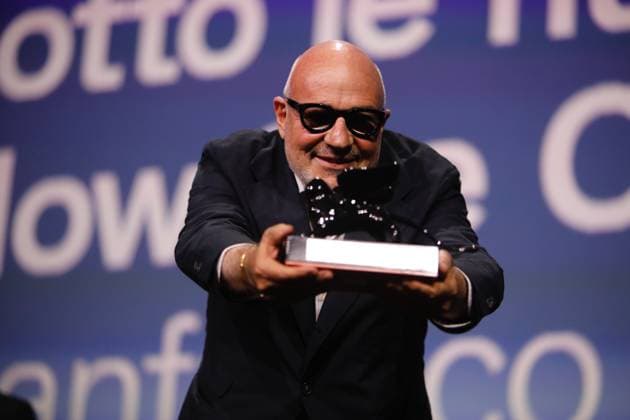 Award Winners, 82nd Venice International Film Festival Gianfranco Rosi holds the Special Jury Prize for his movie Sotto le nuvole during the closing ceremony of the 82nd annual Venice International Film Festival . Venice, Italy 06 September 2025, Credit:Mirco Toniolo Avalon Italy, Venice  Copyright: xMircoxToniolox xAvalonx 1034802161