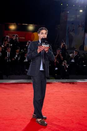 82nd Venice Film Festival Red carpet winners Palazzo del Cinema - Venice Lido, Italy Giacomo Covi 82nd Venice Film Festival Red carpet winners Palazzo del Cinema - Venice Lido, Italy 6th September 2025  Copyright: xALFONSOxCATALANO SGPITALIAx