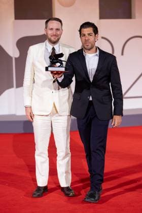 82nd Venice Film Festival Red carpet winners Palazzo del Cinema - Venice Lido, Italy James A. Smith;Joe Beshenkovsky 82nd Venice Film Festival Red carpet winners Palazzo del Cinema - Venice Lido, Italy 6th September 2025  Copyright: xSGPx