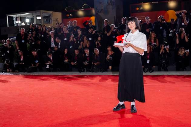 82nd Venice Film Festival Red carpet winners Palazzo del Cinema - Venice Lido, Italy Nastia Korkia 82nd Venice Film Festival Red carpet winners Palazzo del Cinema - Venice Lido, Italy 6th September 2025  Copyright: xALFONSOxCATALANO SGPITALIAx