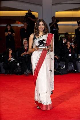 82nd Venice Film Festival Red carpet winners Palazzo del Cinema - Venice Lido, Italy Anuparna Roy 82nd Venice Film Festival Red carpet winners Palazzo del Cinema - Venice Lido, Italy 6th September 2025  Copyright: xMAXxMONTINGELLI SGPx