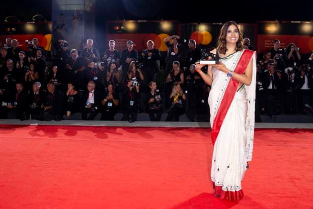 82nd Venice Film Festival Red carpet winners Palazzo del Cinema - Venice Lido, Italy Anuparna Roy 82nd Venice Film Festival Red carpet winners Palazzo del Cinema - Venice Lido, Italy 6th September 2025  Copyright: xALFONSOxCATALANO SGPITALIAx