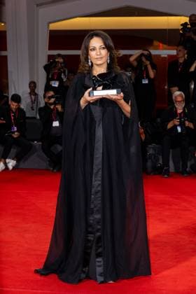 82nd Venice Film Festival Red carpet winners Palazzo del Cinema - Venice Lido, Italy Maryam Touzani 82nd Venice Film Festival Red carpet winners Palazzo del Cinema - Venice Lido, Italy 6th September 2025  Copyright: xMAXxMONTINGELLI SGPx