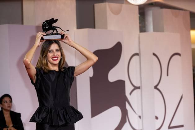 82nd Venice Film Festival Red carpet winners Palazzo del Cinema - Venice Lido, Italy Benedetta Porcaroli 82nd Venice Film Festival Red carpet winners Palazzo del Cinema - Venice Lido, Italy 6th September 2025  Copyright: xMAXxMONTINGELLI SGPx
