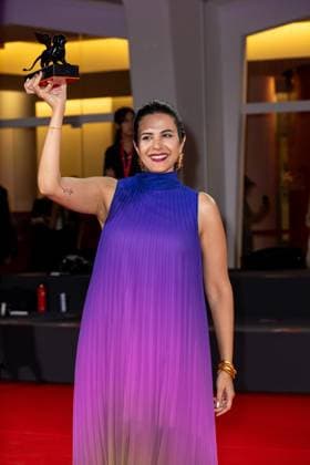 82nd Venice Film Festival Red carpet winners Palazzo del Cinema - Venice Lido, Italy Negar Motevalymeidanshah 82nd Venice Film Festival Red carpet winners Palazzo del Cinema - Venice Lido, Italy 6th September 2025  Copyright: xMAXxMONTINGELLI SGPx