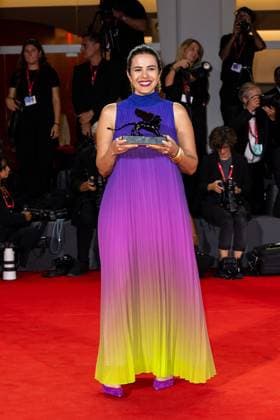 82nd Venice Film Festival Red carpet winners Palazzo del Cinema - Venice Lido, Italy Negar Motevalymeidanshah 82nd Venice Film Festival Red carpet winners Palazzo del Cinema - Venice Lido, Italy 6th September 2025  Copyright: xMAXxMONTINGELLI SGPx