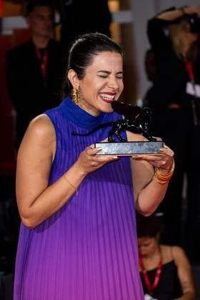 82nd Venice Film Festival Red carpet winners Palazzo del Cinema - Venice Lido, Italy Negar Motevalymeidanshah 82nd Venice Film Festival Red carpet winners Palazzo del Cinema - Venice Lido, Italy 6th September 2025  Copyright: xMAXxMONTINGELLI SGPx