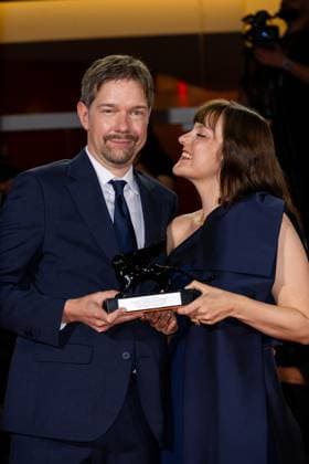 82nd Venice Film Festival Red carpet winners Palazzo del Cinema - Venice Lido, Italy Victor Maes;Kate Voet 82nd Venice Film Festival Red carpet winners Palazzo del Cinema - Venice Lido, Italy 6th September 2025  Copyright: xMAXxMONTINGELLI SGPx