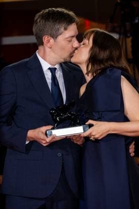82nd Venice Film Festival Red carpet winners Palazzo del Cinema - Venice Lido, Italy Victor Maes;Kate Voet 82nd Venice Film Festival Red carpet winners Palazzo del Cinema - Venice Lido, Italy 6th September 2025  Copyright: xMAXxMONTINGELLI SGPx