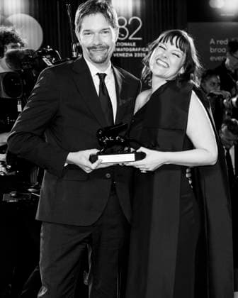 82nd Venice Film Festival Red carpet winners Palazzo del Cinema - Venice Lido, Italy Victor Maes;Kate Voet 82nd Venice Film Festival Red carpet winners Palazzo del Cinema - Venice Lido, Italy 6th September 2025  Copyright: xALFONSOxCATALANO SGPITALIAx