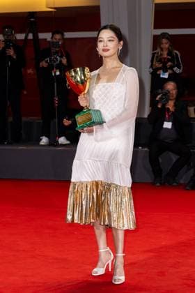 82nd Venice Film Festival Red carpet winners Palazzo del Cinema - Venice Lido, Italy Xin Zhilei 82nd Venice Film Festival Red carpet winners Palazzo del Cinema - Venice Lido, Italy 6th September 2025  Copyright: xMAXxMONTINGELLI SGPx